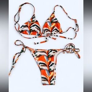 Vibrant Multicolor Bikini Set